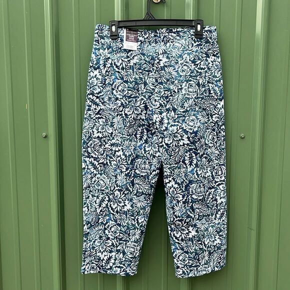 Tummy Sculpt Denim Ankle Boot Jeans & Capri 2-Pack Size 10 - Picture 8 of 16